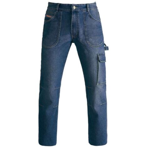 Kapriol Jeans da Lavoro Touran - Elasticizzati con Tasche - Taglia XL