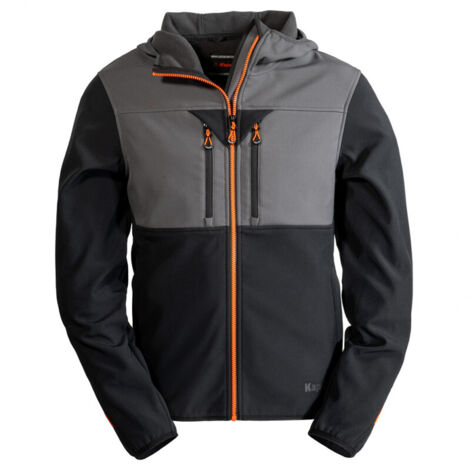Polaire Mi-zippé WOLF Noir Kapriol - Taille XXL - Polyester Microfleece 160 G/m² - Pour Travail Et Loisirs
