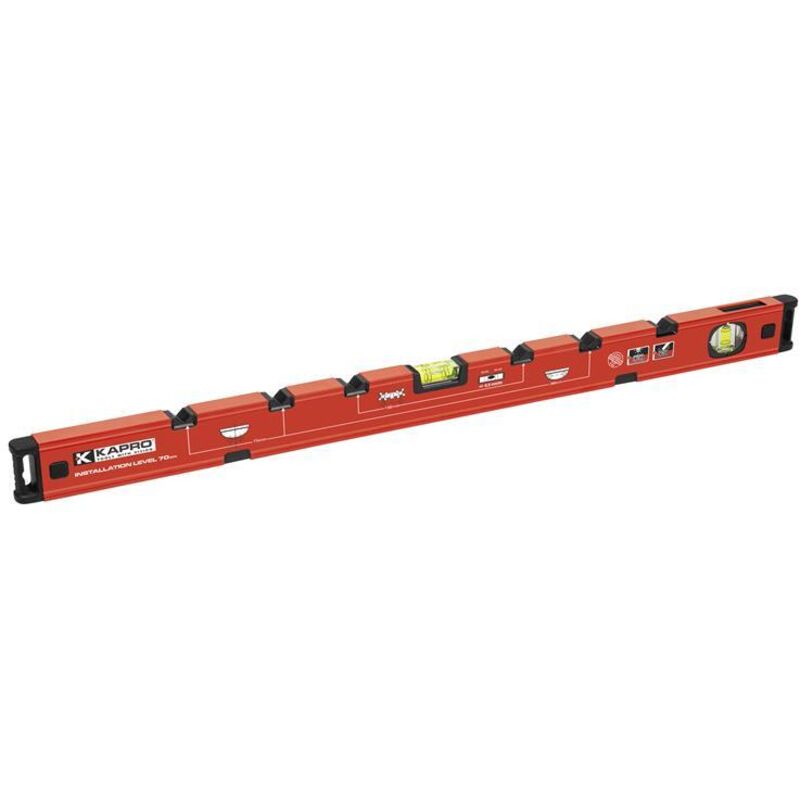 Kapro K10870 28-Inch Plumbing Installation Level for Precise Pipe and Fixture Alignment