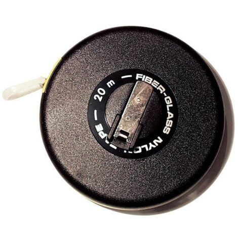 Kapselbandmaß L.30m Band-B.15mm Acm EG III ABS Nylon-Fiber