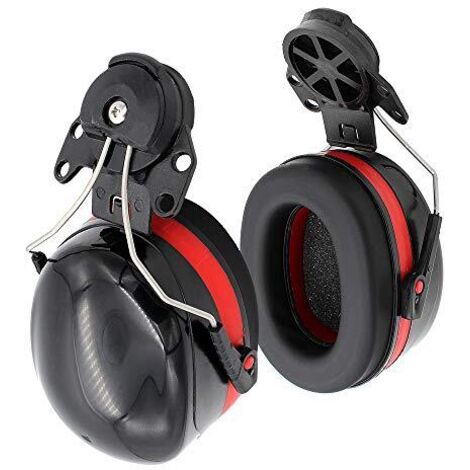 Kapselgehörschutz für Noise Cancelling Kopfhörer - Gehörschutz für die Arbeit, Schwarz, 10X5X3cm