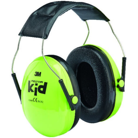 Kapselgehorschutz Peltor Kid, neongrün 3M