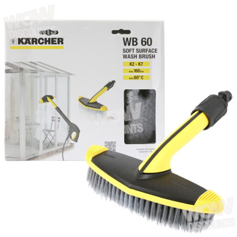 WB60 Deluxe Soft Brush Wide Head - Karcher