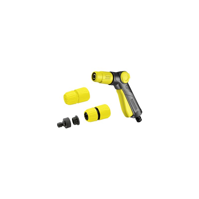 Karcher - Art.2.645.289 4 pie'ces douille de robinet pour pistolet a' eau 3/4' - 1/2' raccord universel plus et raccord universel aquastop pour