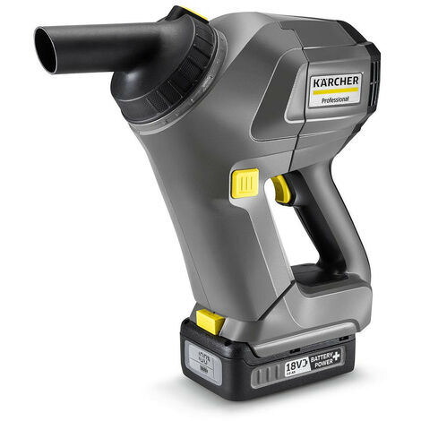 Karcher - Aspirateur à main 0.9L 18V Li-Ion 3Ah avec 3 suceurs - HV 1/1 Bp Fs Pack