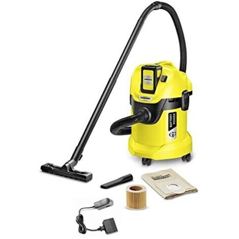 KARCHER Aspirateur multifonction sans fil WD 3 - Avec batterie amovible 36 V / 2,5 Ah
