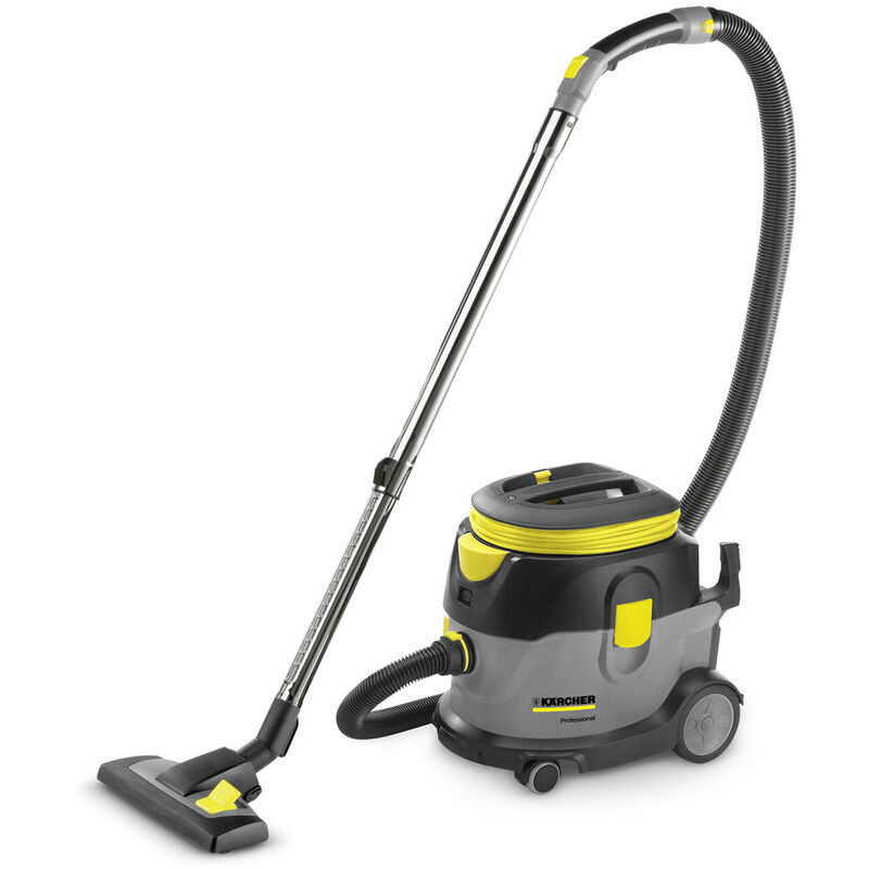 Karcher Aspirateur poussières professionnel T 15/1, 6 niveaux de filtration, silencieux 60 dB, câble électrique robuste antitorsion