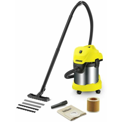 Bidone aspiratutto Aspira liquidi solidi Karcher WD3 Premium Funzione soffiante