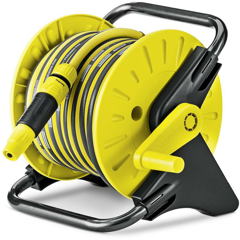 

Karcher - Carrete de manguera portátil con manguera de 15 m D. 1/2" - HR 25