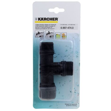 Karcher - conector - 2 vías en g1 g1 bomba sumergible - 69974740 - 4039784921931
