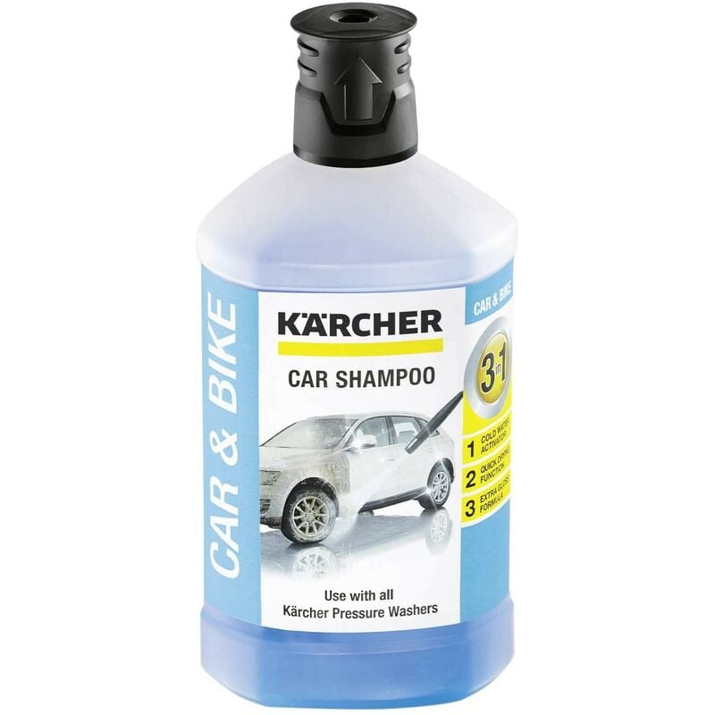 Shampoing de voiture 3 en 1 pour Nettoyeur Haute Pression Karcher 62957500