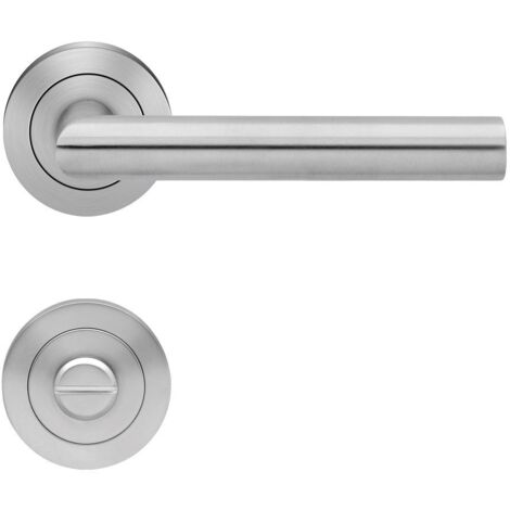 KARCHER DESIGN Drückergarnitur ER28S - Rhodos, Bad, Edelstahl