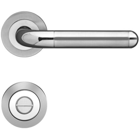 KARCHER DESIGN Drückergarnitur ER35 - Lignano Steel, Bad, Edelstahl