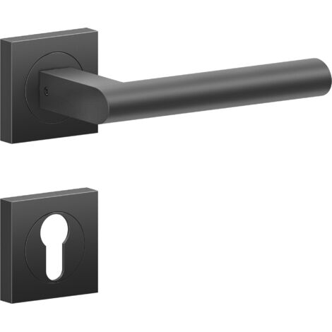 KARCHER DESIGN Drückergarnitur ER45Q PZ0 83 - Madeira, Profilzylinder, Edelstahl