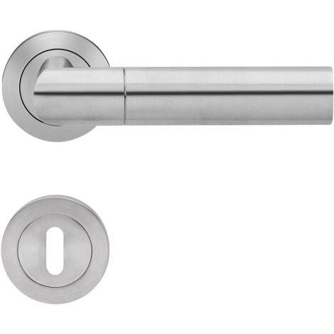 KARCHER DESIGN Drückergarnitur ER48 BB0 71 - Oregon, Buntbart, Edelstahl