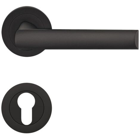 KARCHER DESIGN Drückergarnitur ER55 PZ0 83 - Paris, Profilzylinder, Edelstahl