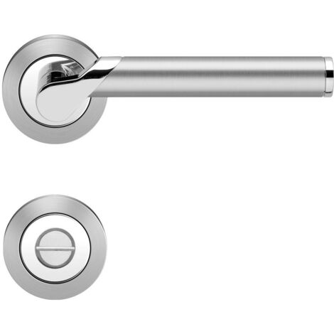 KARCHER DESIGN Drückergarnitur R38 - Starlight, Bad, Materialkombination