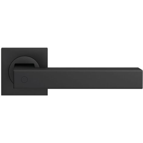 KARCHER DESIGN ER46Q BCR 83 - Seattle mit Privacy Funktion, DIN Rechts in Farbe Kosmos Schwarz, Edelstahl