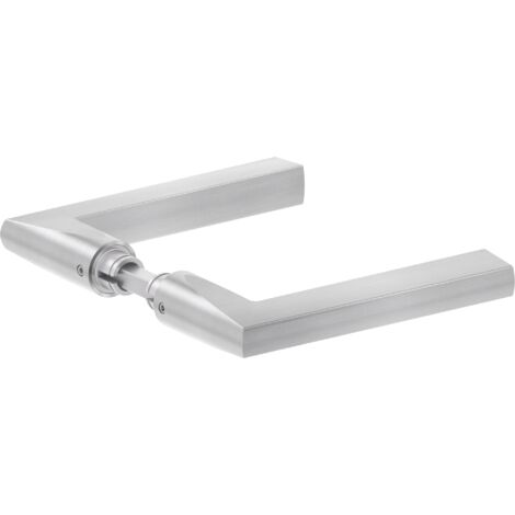 KARCHER DESIGN ER54 0DS Griffpaar Montana ohne Griffrosette, inkl. Stift in Edelstahl matt, Edelstahl