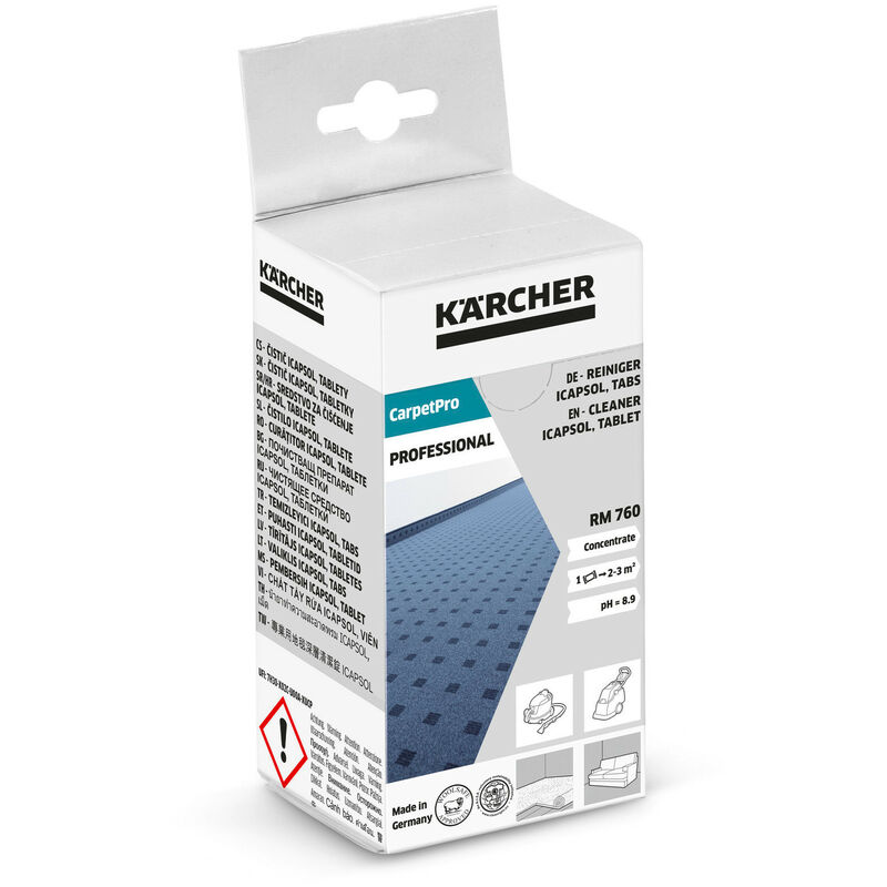 Karcher – Détergent pour Injecteur Tablette Press & Ex – RM760