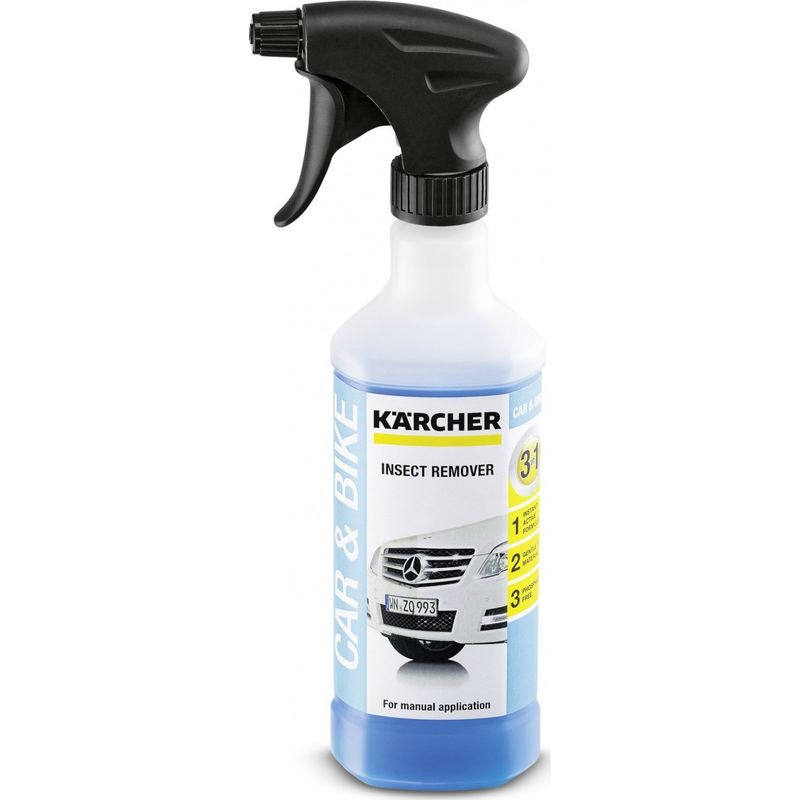 Karcher - Detergente per la Rimozione di Insetti da Auto e Moto - 500 ml Per Idropulitrici