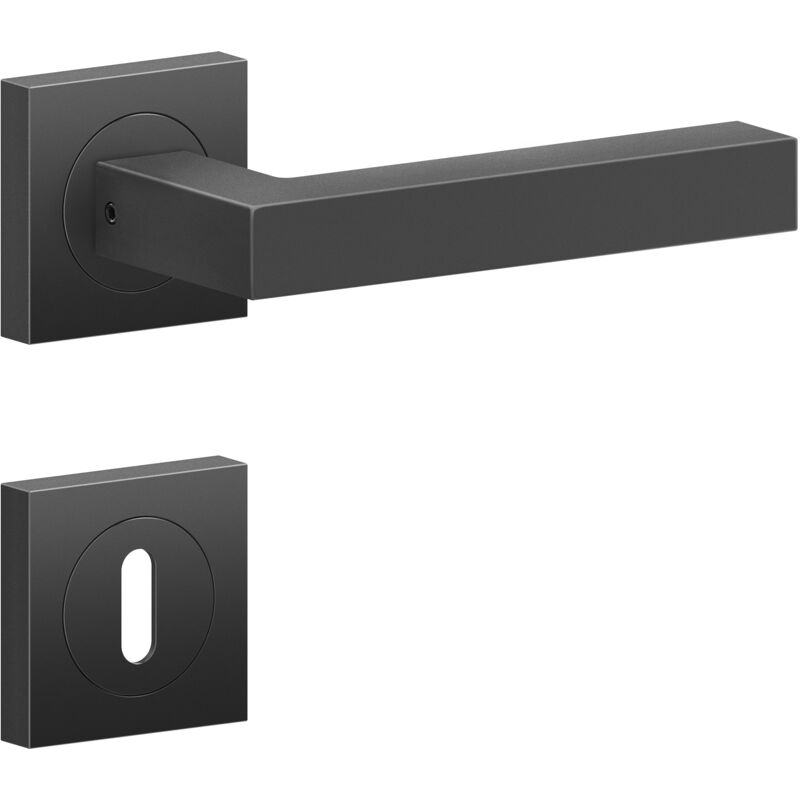 KARCHER DESIGN Drückergarnitur ER46Q BB0 83 - Seattle, Buntbart, Edelstahl