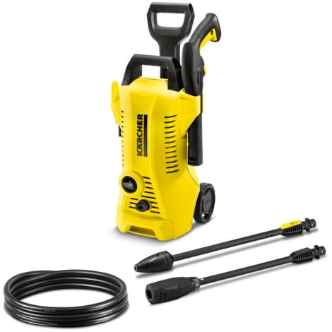 KÄRCHER KARCHER Hidrolimpiadora de alta presión Karcher K 2 Power Control, 110 bar de presión, 360 L/h de caudal, con rueda y mango telescópico