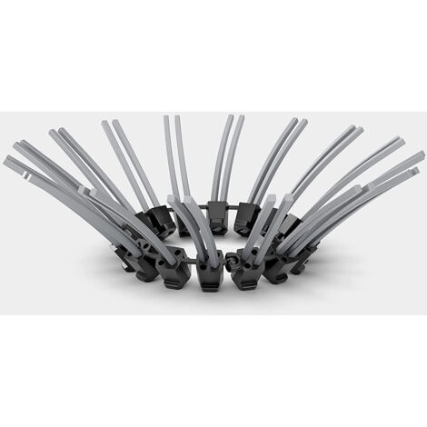 Karcher Home Garden Banda di Spazzola in Nylon Nero Grigio