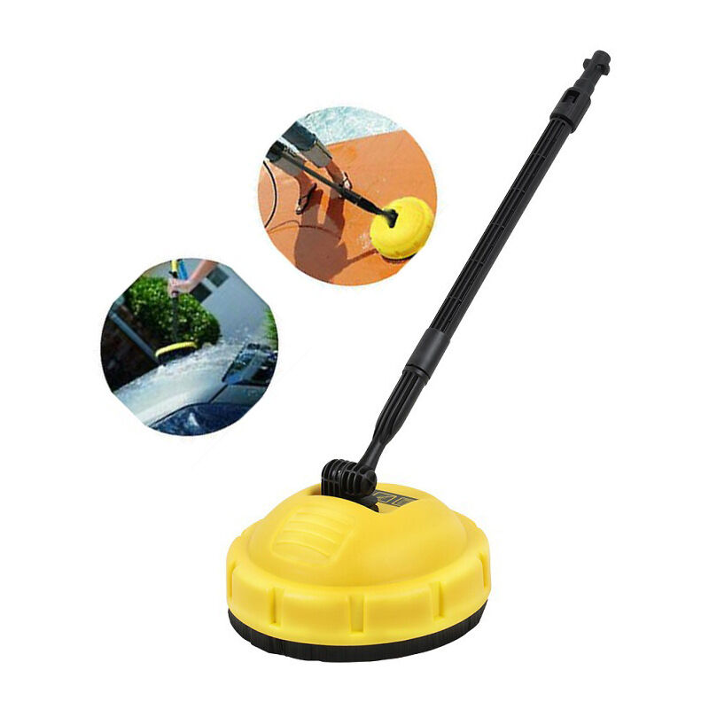 Treetalk - Kärcher K1K2K3K4K5K7 Series High Pressure Rotary Brush Car Wash Floor Brush - 25X25X45cm, 1pc