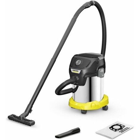 KARCHER Bidone Aspiratutto Solido-Liquido senza Sacco 30 Litri 1300W  1.628-360.0