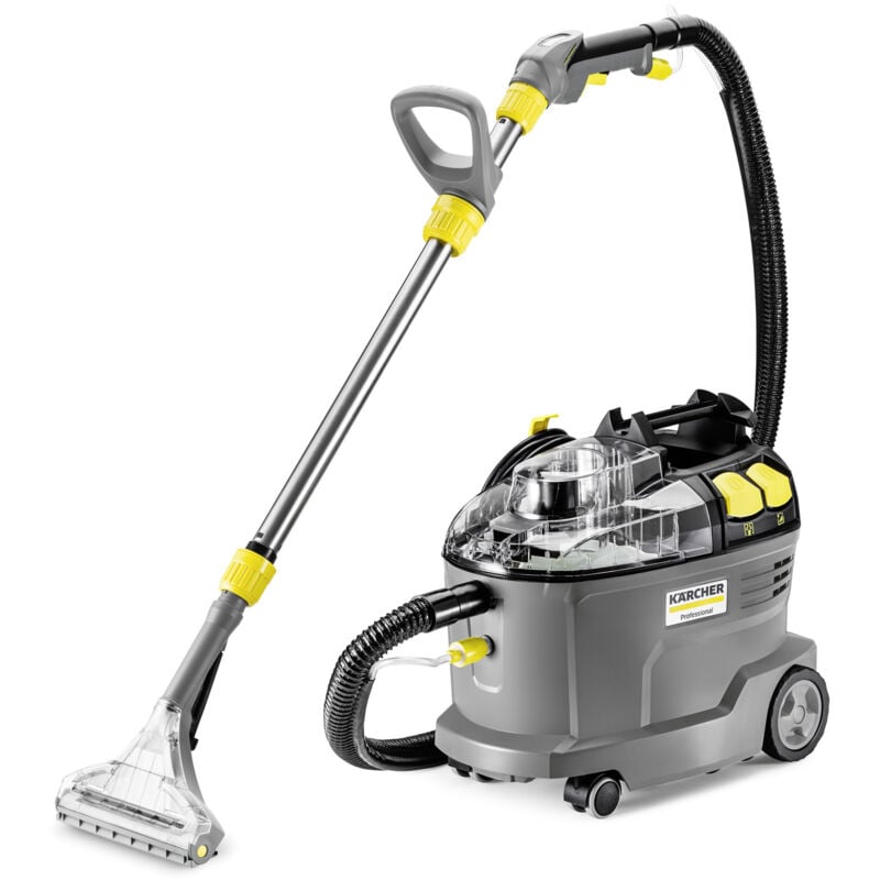 Image of Karcher - Lavatappeti e lavamoquette professionale Puzzi 8/1 Adv - Max. prestazioni di area: 12 – 18 m²/h - Portata aria: 71 l/s - Aspirazione: 270 /