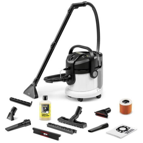 Aspiratore Kärcher WD 4 P S V-20/5/22 - Aspira Solidi E Liquidi 1000W, Contenitore 20L Acciaio, Funzione Soffiante - Foto 2