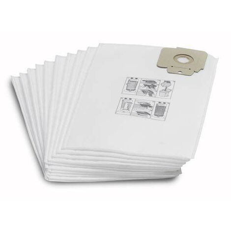 Karcher - Lot de 10 sacs filtrant indéchirable classe M - 69043050