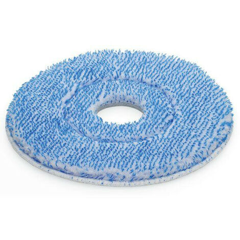 Karcher – Lot de 5 pads microfibre bleu/blanc 330mm