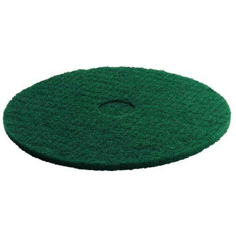 Karcher – Lot de 5 pads moyen dur vert 330mm