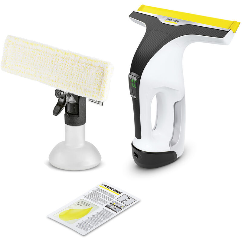 Karcher - Nettoyeur de vitres wv 6 Plus Autonomie 100min soit 300m², lèvres en silicone pour nettoyer sans traces