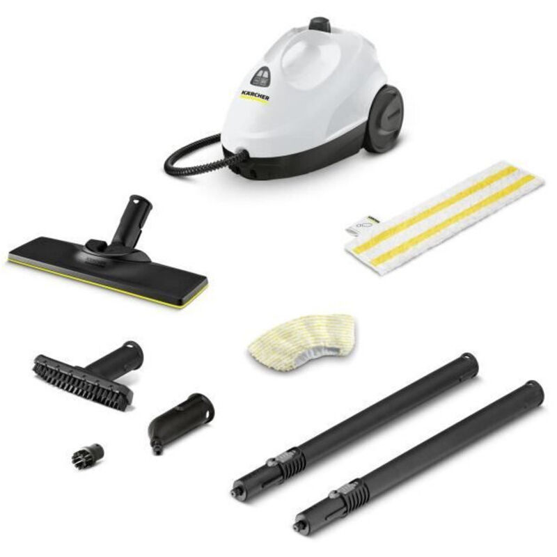 Karcher - Kärcher Home & Garden sc 2 EasyFix Nettoyeur vapeur 1.512-600.0 1500 w blanc, noir