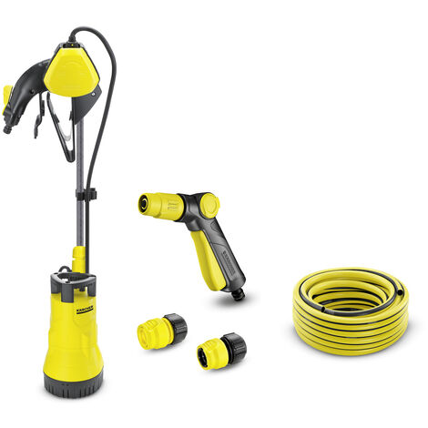 Karcher - Pompe pour récupérateur d'eau de pluie 400W 3800 L/h avec set d'arrosage BP 1 Barrel Set - 1.645-465.0