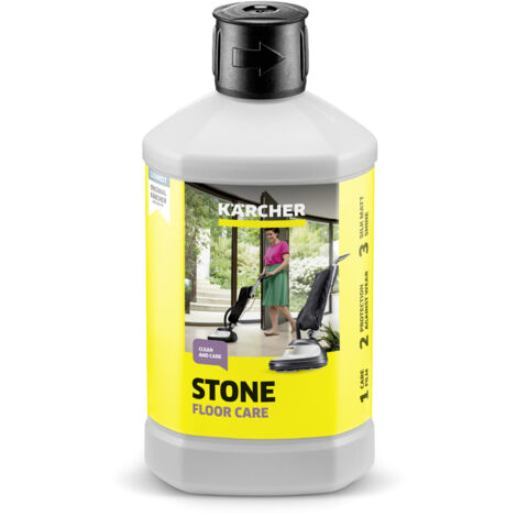 KARCHER RM 532 - Cera per pavimenti, pietra, linoleum e PVC - Dimensioni della confezione: 1 l - Confezione da: 6 Pezzo(i) - Peso con imballo: 1.1 kg