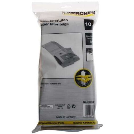 Karcher - sacchetto aspirapolvere- ins.10pz - 69061180 - 4002667352153