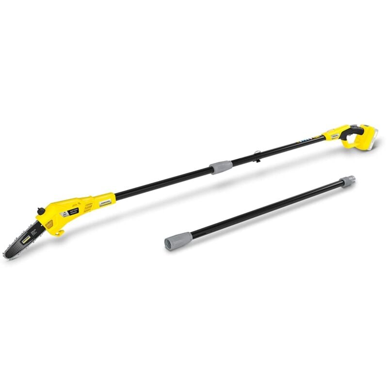 Karcher - Kärcher Seghetto Telescopico a Batteria 18 v psw 18-20, Barra di Guida 20 cm, Lubrificazione Automatica Catena, Potenza Massimo 80-160