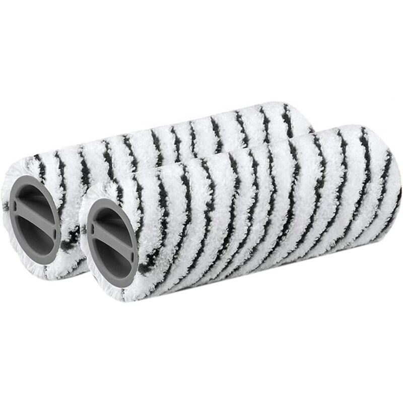 Kärcher Set de rouleaux en pierre pour tous Kärcher fc et ewm 2 (lavable, non pelucheux, lavable en machine à 60 °c, pour sols durs résistants,