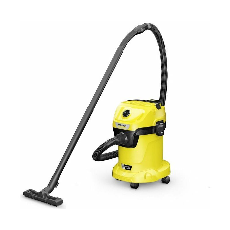 Image of Wd 3-18 1.628-551.0 Aspiratore Solidi-Liquidi 225W 17 Litri con 1x Batteria e Caricatore - Karcher