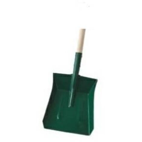 KARD 3 O-DY, pala para carbón, ideal para estufas, chimeneas y calderas, metálica resistente al calor, con mango ergonómico, diseño robusto, color metálico
