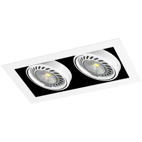 Kardan Tecno 2 luces AR111 acabado blanco