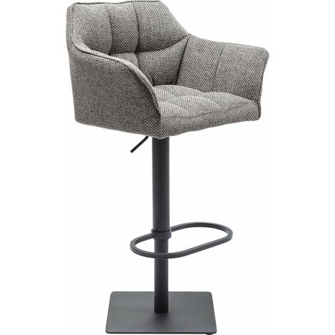 Kare Design Sgabello, Grigio, 111 x 55 x 65 cm