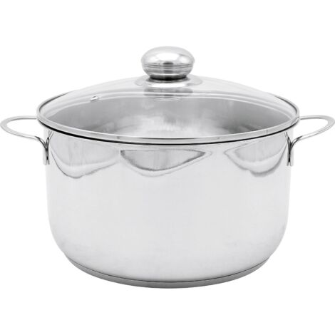 KARL KRÜGER Fleischtopf Saturn Ø24cm 5,5l mit Glasdeckel