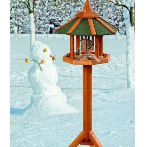Karlie Bird's World 88504 - Casa per uccelli selvatici "River", in legno naturale, 44 x 44 x 132 cm