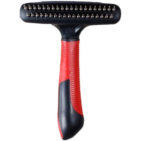 Karlie Undercoat Rake 1030236 - Spazzola Rimuovipeli per animali, Doppia fila