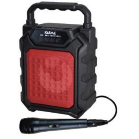 Karma Italiana HPS 44R altoparlante portatile e per feste Rosso 12 W